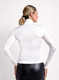 Blusa Malha Recorte Off