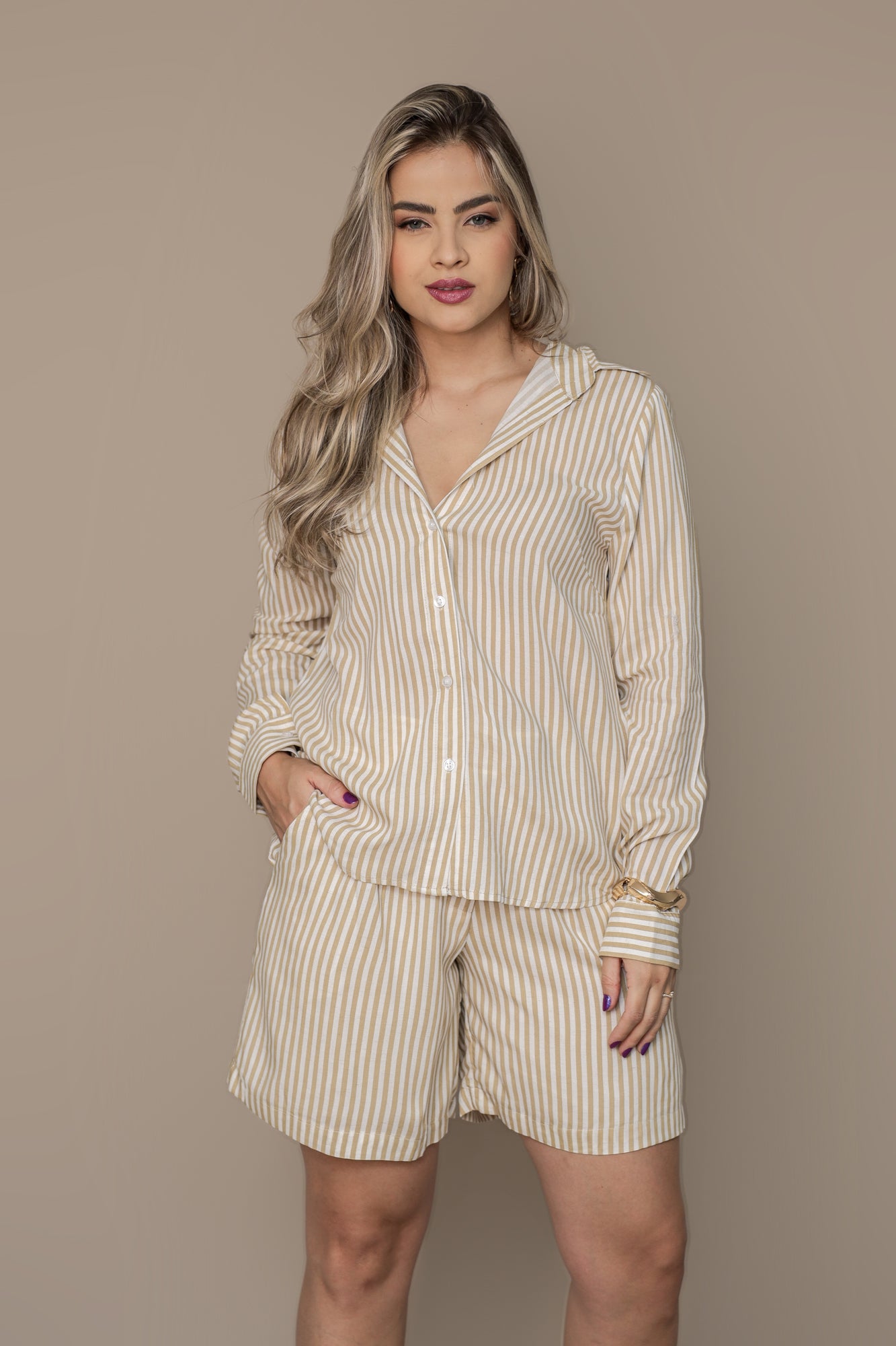 Camisa Listrada