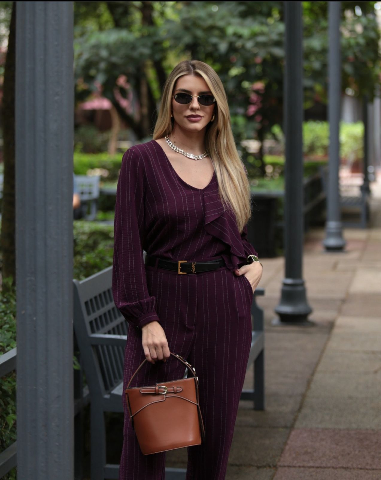 Calça Duda Vinho