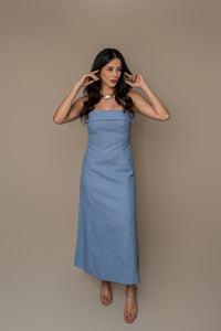 Vestido Ramie Lapela