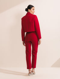 Casaqueto Alfaiataria Vermelho